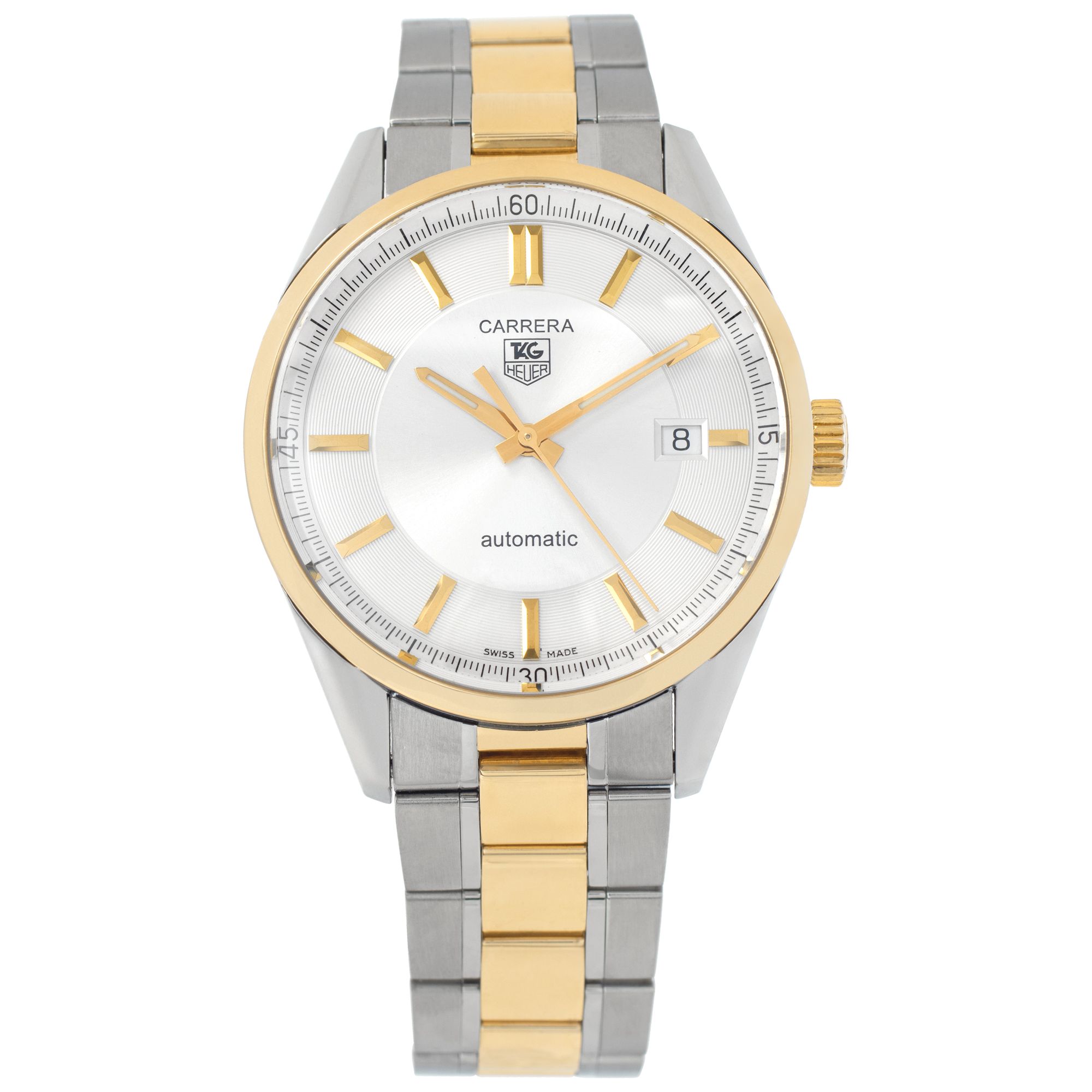 Used Tag Heuer Carrera WV215A 18k & steel 39mm auto | Gray & Sons