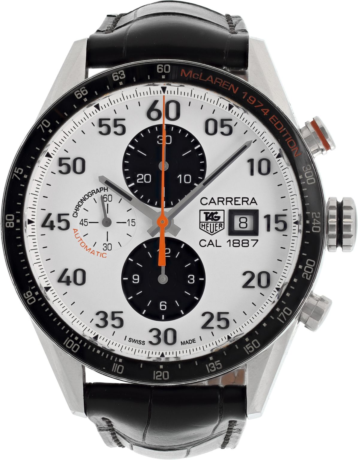 Preowned Tag Heuer Carrera CAR2A12 Stainless Steel 43mm | Gray & Sons