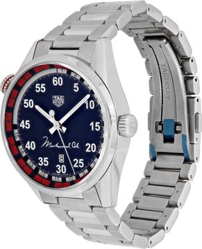 Tag Heuer Tribute to  Muhammad Ali in stainless steel