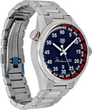 Tag Heuer Tribute to  Muhammad Ali in stainless steel