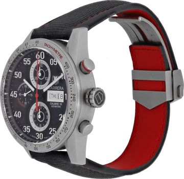 Tag Heuer Carrera CV2A80 Titanium 43mm auto watch