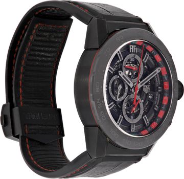 Tag Heuer Chronograph CAR2A1G>FC6400 Black PVD 45mm auto watch