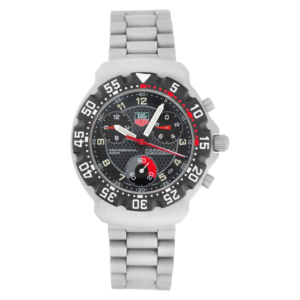 Pre-owned Tag Heuer Formula 1 CA 1211-1 stainless steel |