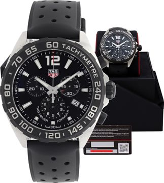 Tag Heuer Formula 1 CAZ1010.FT8024 Stainless Steel Black dial mm Quartz watch Tag Heuer Formula 1 43mm CAZ1010.FT8024 Mens Watch Collection