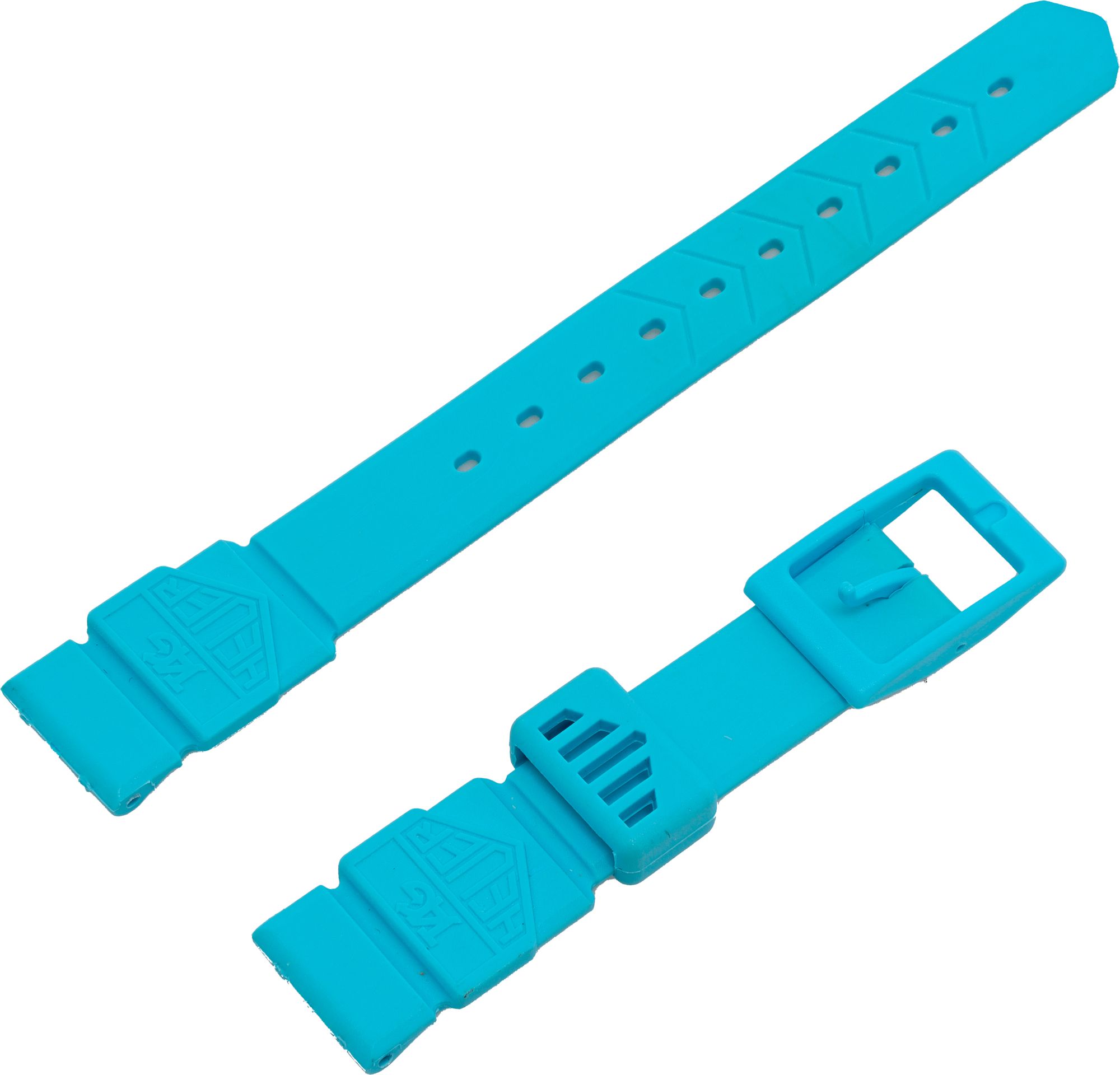 Tag Heuer formula blue rubber strap (15mm x 12mm) short