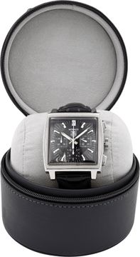 Tag Heuer Monaco CW2111-0 Stainless Steel Black dial 38mm Automatic watch