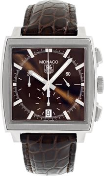 Tag Heuer Monaco CW2114 Stainless Steel 38mm auto watch Tag Heuer Monaco 38mm CW2114 Mens Watch Collection