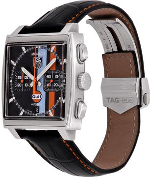 Tag Heuer Monaco CW211A Stainless Steel 38mm auto watch