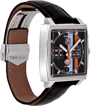 Tag Heuer Monaco CW211A Stainless Steel 38mm auto watch