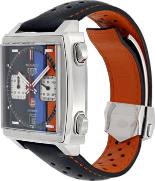 Tag Heuer Monaco CAW211R Stainless Steel 39mm auto watch