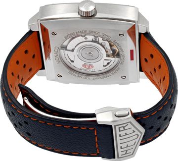 Tag Heuer Monaco CAW211R Stainless Steel 39mm auto watch