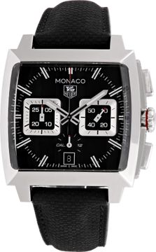 Tag Heuer Monaco CAL2113 Stainless Steel 40.5mm auto watch Tag Heuer Monaco 40.5mm CAL2113 Mens Watch Collection