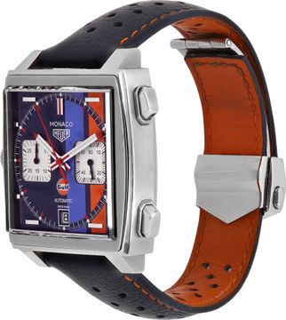 Tag Heuer Monaco CAW211R Stainless Steel 39mm auto watch