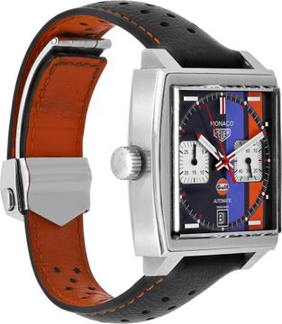 Tag Heuer Monaco CAW211R Stainless Steel 39mm auto watch