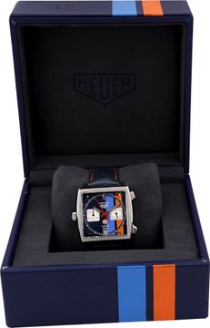 Tag Heuer Monaco CAW211R Stainless Steel 39mm auto watch