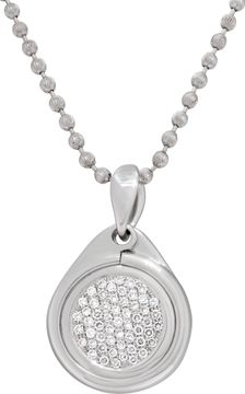 Tamara Comolli turquoise and diamond necklace in 18k white gold