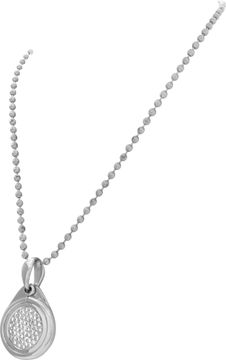 Tamara Comolli turquoise and diamond necklace in 18k white gold