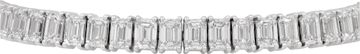 Tennis Bracelet with diamonds in platinum