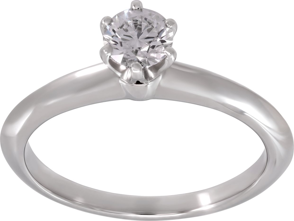TIFFANY Harmony 0.31カラット $4300 Tiffany & Co Platinum Harmony 0.31ct G VS1 Round