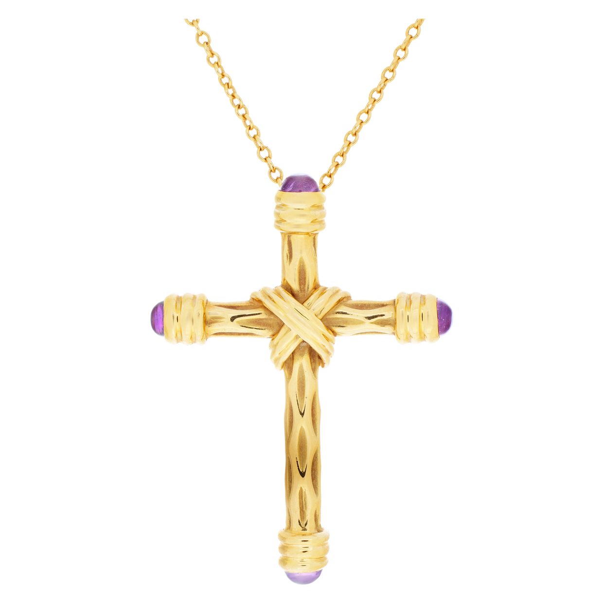 ✅old Tiffany K18YG gold cross necklace Gold Tiffany Cross Necklace — Rings True Fine Custom Jewelry