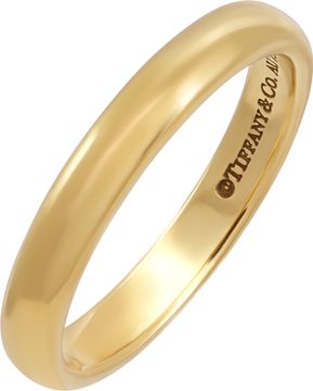 Tiffany & Co 18k yellow gold ring