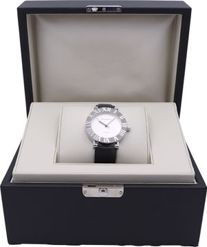 Tiffany & Co Atlas Sterling Silver 39mm auto watch