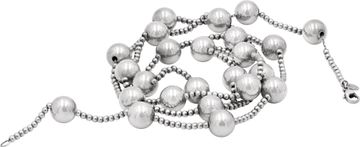 Tiffany & Co. Ball Bead Necklace in .925 sterling silver 36''