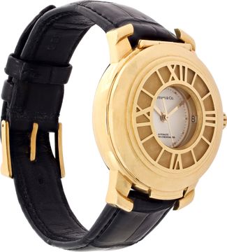 Tiffany & Co. Demihunter xxx 18k Yellow Gold White dial 37mm Automatic watch