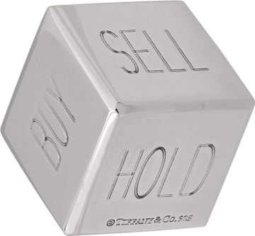 Tiffany & Co. dice in sterling silver