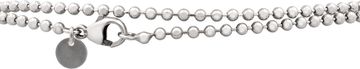 Tiffany & Co. dog tag necklace in sterling silver