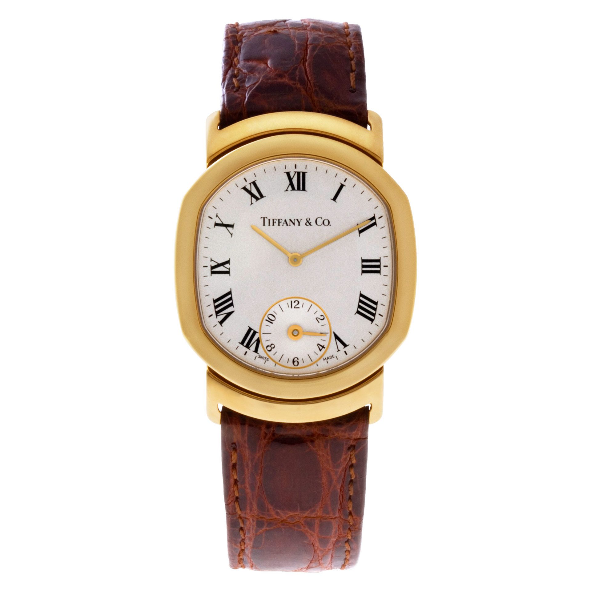 Used Tiffany & Co. Dual Time M-163 18k yellow gold 34mm |