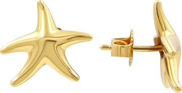 Tiffany & Co. Elsa Peretti 18k yellow gold starfish earrings