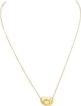 Tiffany & Co. Elsa Peretti Bean Necklace in 18k Yellow Gold