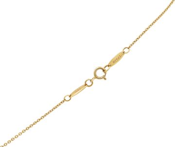 Tiffany & Co. Elsa Peretti Bean Necklace in 18k Yellow Gold