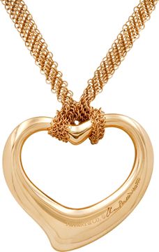 Tiffany & Co. Elsa Peretti link necklace with heart