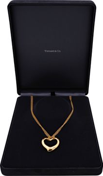 Tiffany & Co. Elsa Peretti link necklace with heart