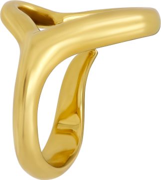 Tiffany & Co Elsa Peretti Open Heart Ring in 18k yellow gold