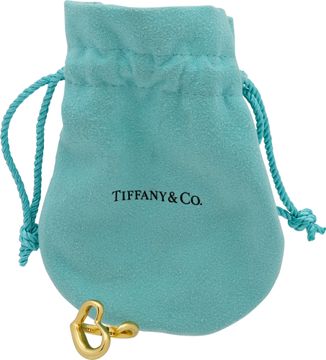 Tiffany & Co Elsa Peretti Open Heart Ring in 18k yellow gold