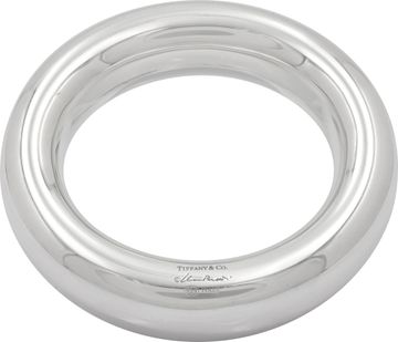 Tiffany & Co. Elsa Peretti sterling silver doughnut bangle