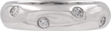 Tiffany & Co. Etolie ring in PT 950 size 4.75