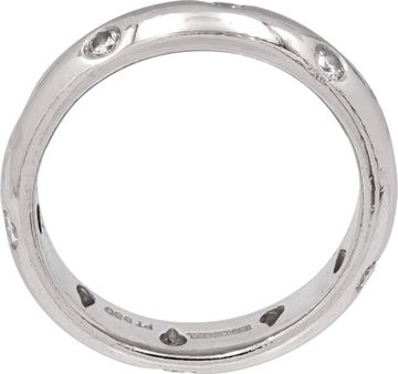 Tiffany & Co. Etolie ring in PT 950 size 4.75