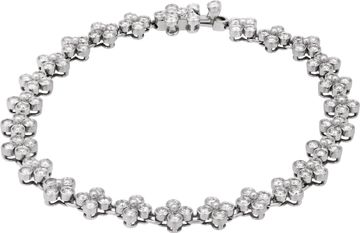 Tiffany and Co. Floral Lace Diamond Necklace in Platinum Tiffany and Co. Floral Lace Diamond Bracelet in Platinum Bracelet Collection