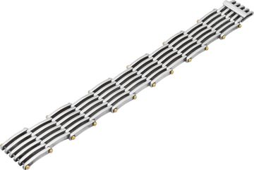 Tiffany & Co. Gate Link bracelet and ring in sterling silver with 18k