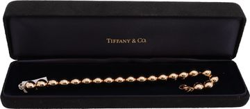 Tiffany And Co Hardwear Ball bracelet in 18k rose gold