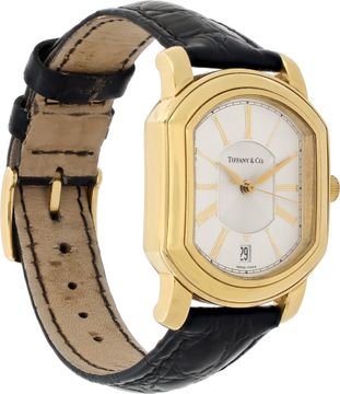 Tiffany & Co Mark Coupe 5258 18k Yellow Gold 44mm auto watch