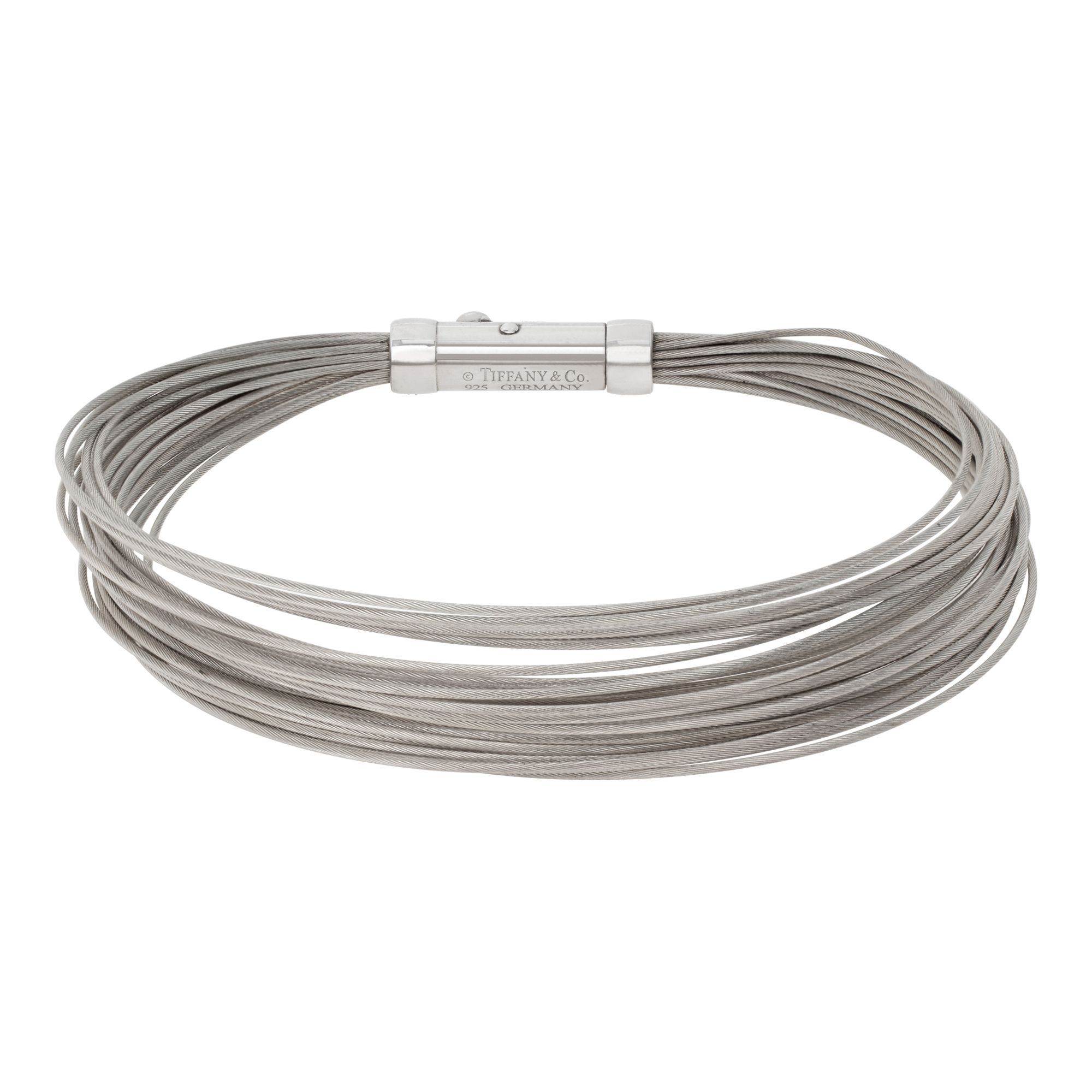 Tiffany & Co. Multi Wire Bracelet in sterling silver | Gray