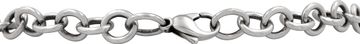 Tiffany and Co Necklace in stereling silver with infinity Rubedo metal center piece