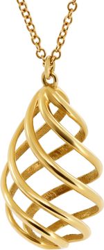 Tiffany & Co. Paloma Picasso Collction Venezia Luce pendant necklace 18k yellow gold