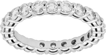 Tiffany & Co. platinum full circle diamond band ring 1.76 carats (G Color, VS2 Clarity) Ring Collection