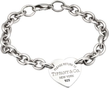 Tiffany & Co Return to Tiffany Heart Tag bracelet in sterling silver Tiffany & Co Return to Tiffany Heart Tag bracelet in sterling silver Bracelet Collection